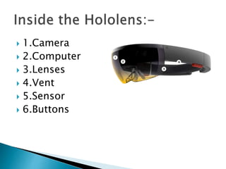  1.Camera
 2.Computer
 3.Lenses
 4.Vent
 5.Sensor
 6.Buttons
 