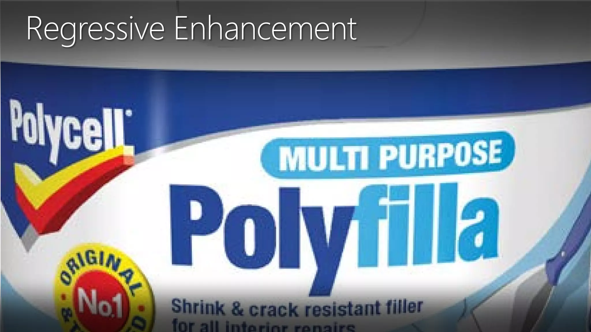 Regressive Enhancement
 