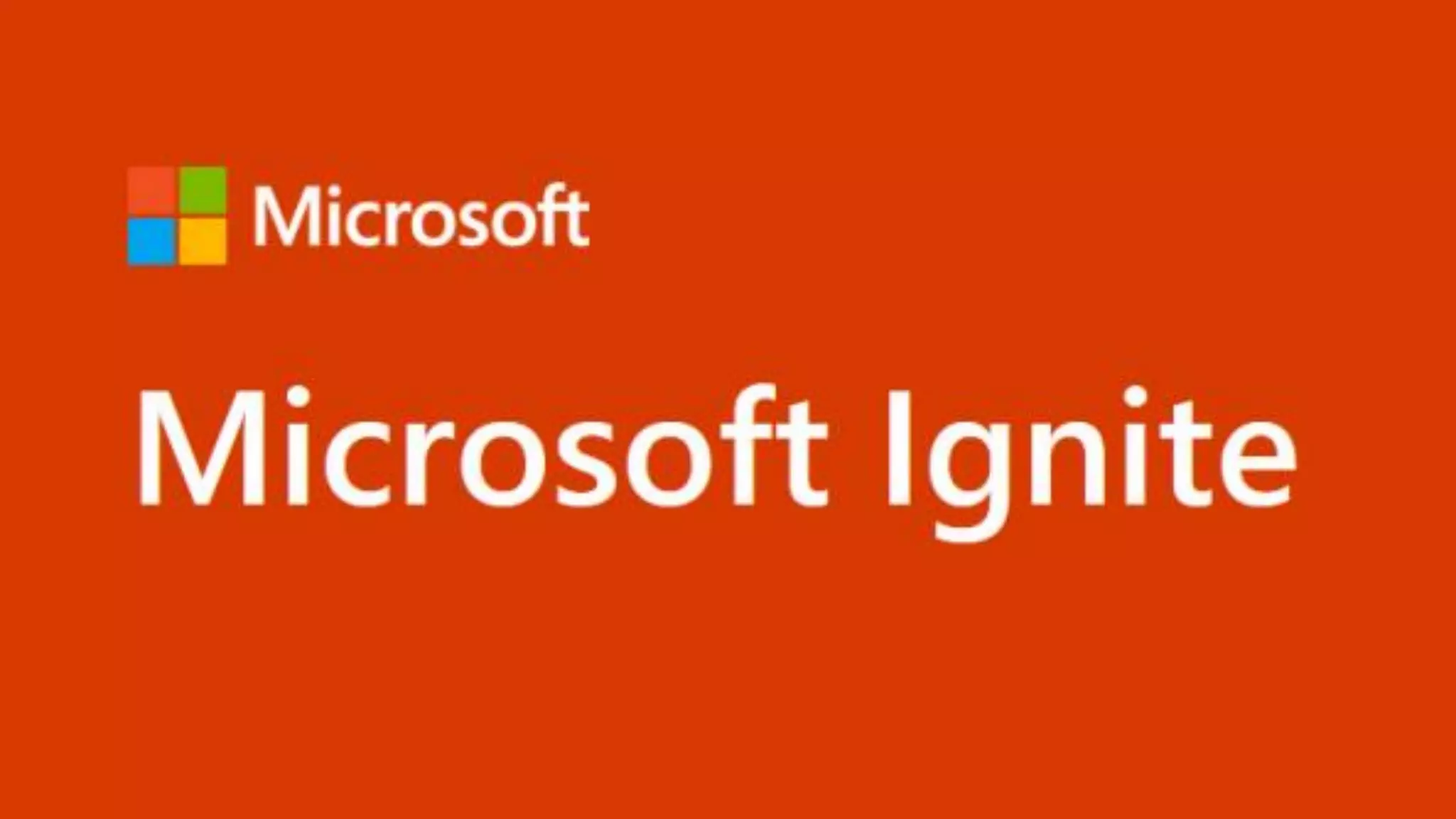 Microsoft ignite 2018