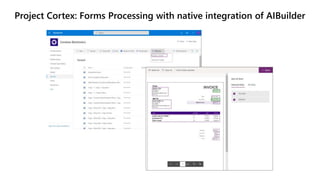 Project Cortex: Forms Processing with native integration of AIBuilder
 