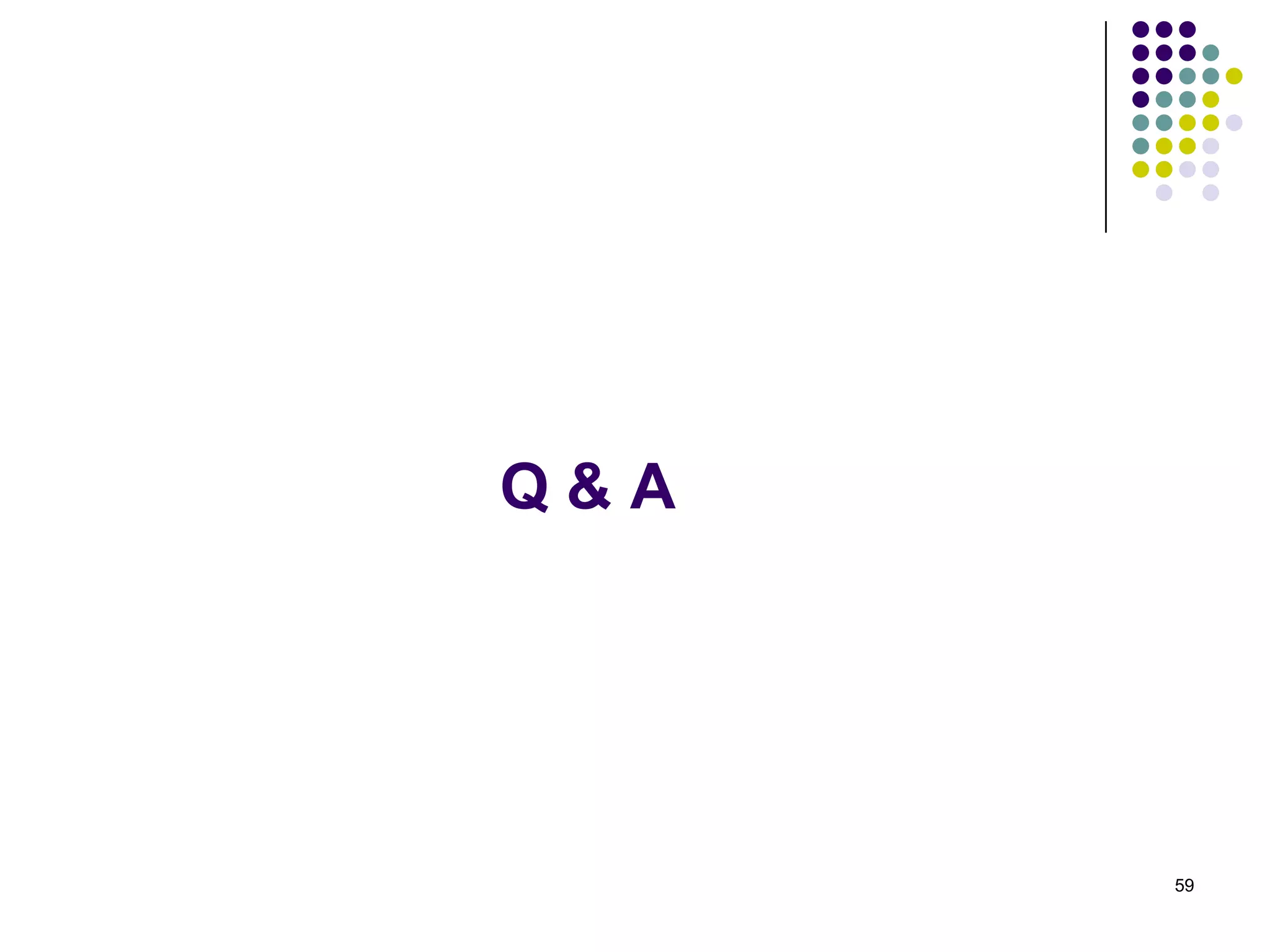 Q & A
59
 