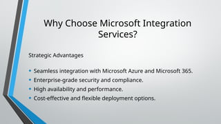 Microsoft Integration Services: Powering Intelligent Enterprise ...