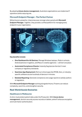 Microsoft Intune Device Management: Securing Australian Businesses in a ...