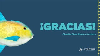 ¡GRACIAS!Claudia Chez Abreu (@cchez)
 