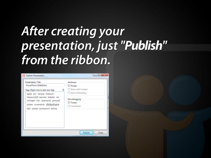 and share on slideshare