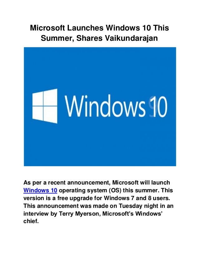 Microsoft launches Windows 10 | Euro Palace Casino Blog Microsoft launches Windows 10 | Euro Palace Casino Blog