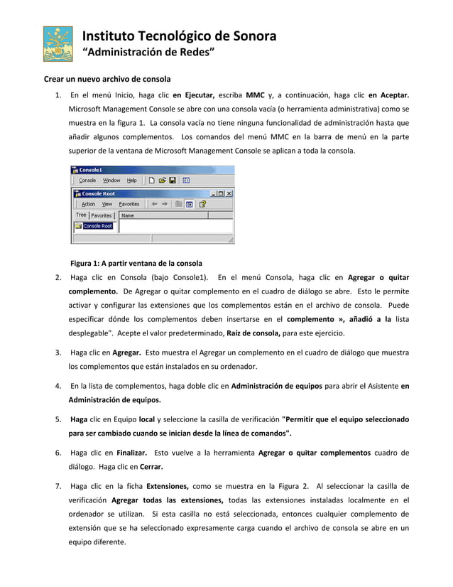 Microsoft Management Console | PDF