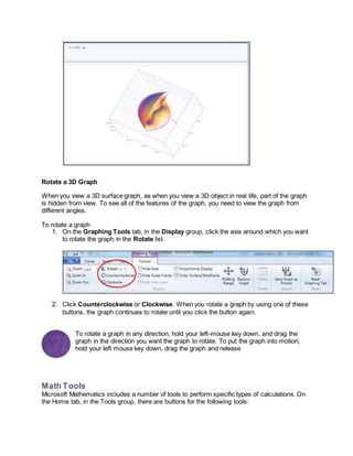 Microsoft mathmatics step-by-step_guide | DOCX