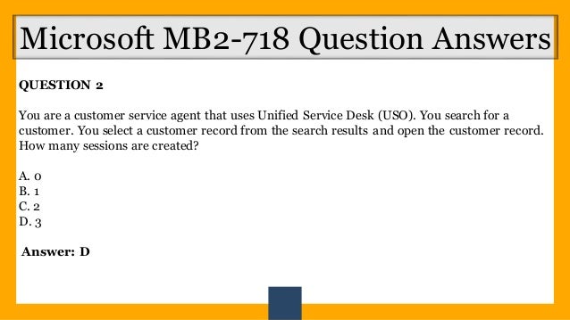 Microsoft Mb2 718 Pdf Real Exam Questions