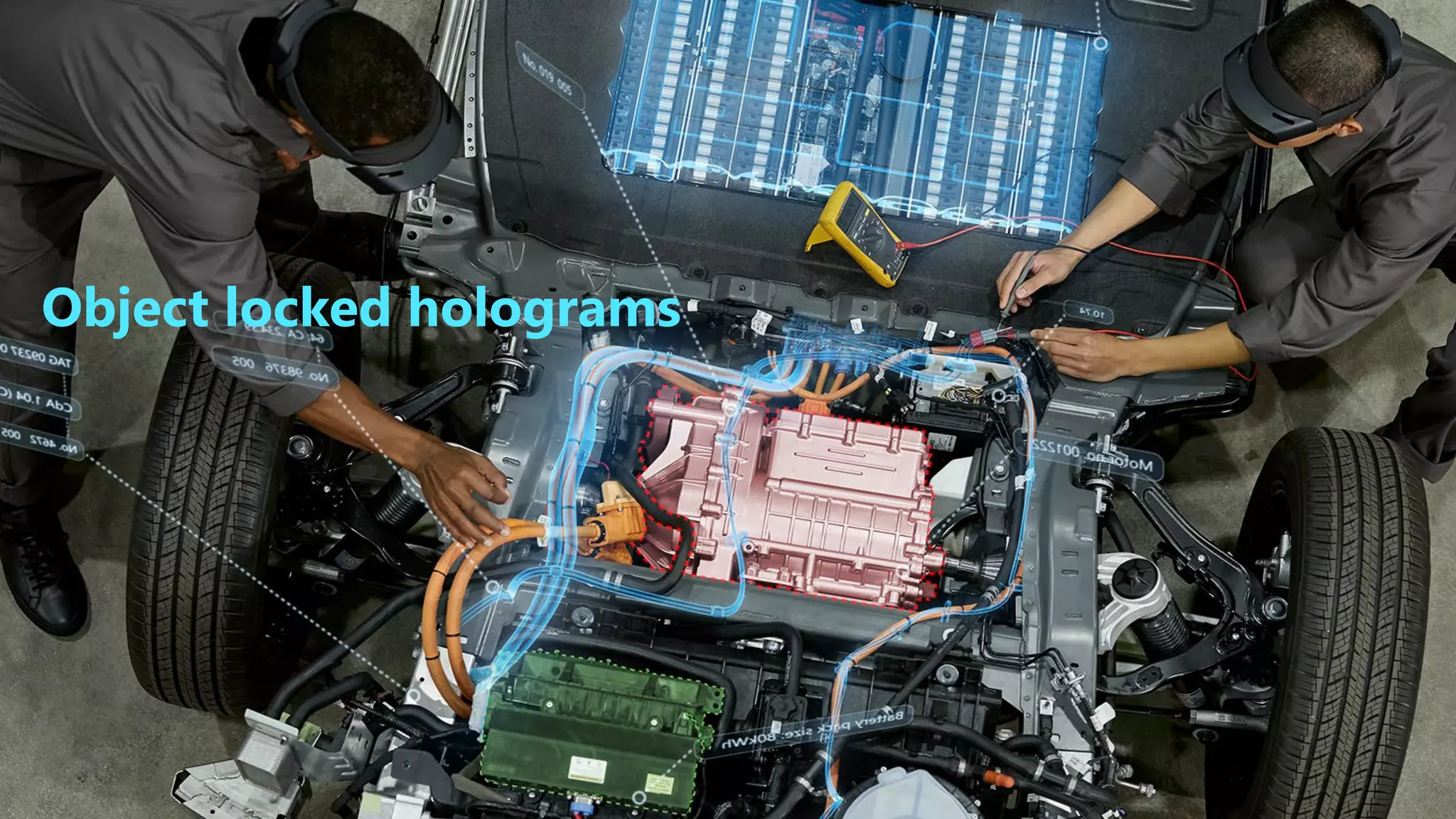 Object locked holograms
 