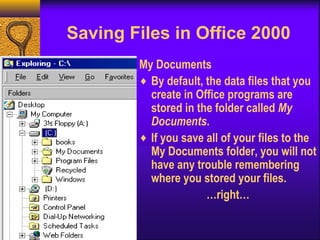 Microsoft office 2000 presentation | PPT