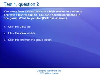 Microsoft® Office 2007 Tutorial | PPTX