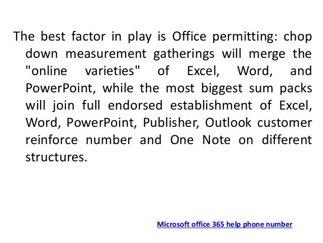 MICROSOFT OFFICE 365 CUSTOMER SERVICE/CUSTOMER SUPPORT