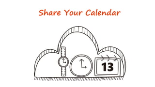 Share Your Calendar
 