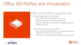 Microsoft Office 365 Commercial Licensing from Atidan | PDF