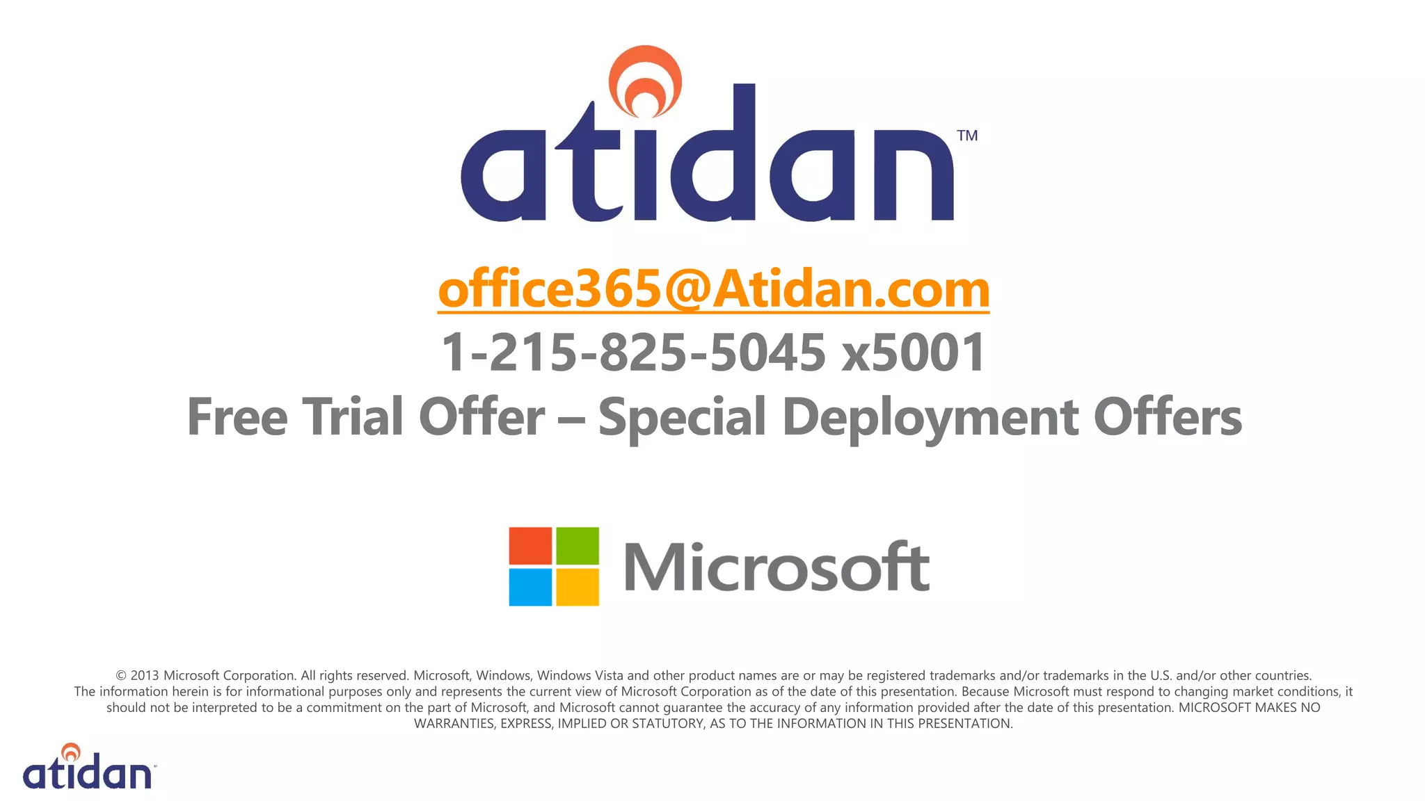 office365@Atidan.com
 