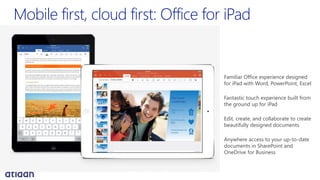 Microsoft Office 365 for Enterprise - Presented by Atidan | PDF