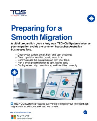Smooth Microsoft 365 / Office 365 Migration for Australian Businesses | PDF