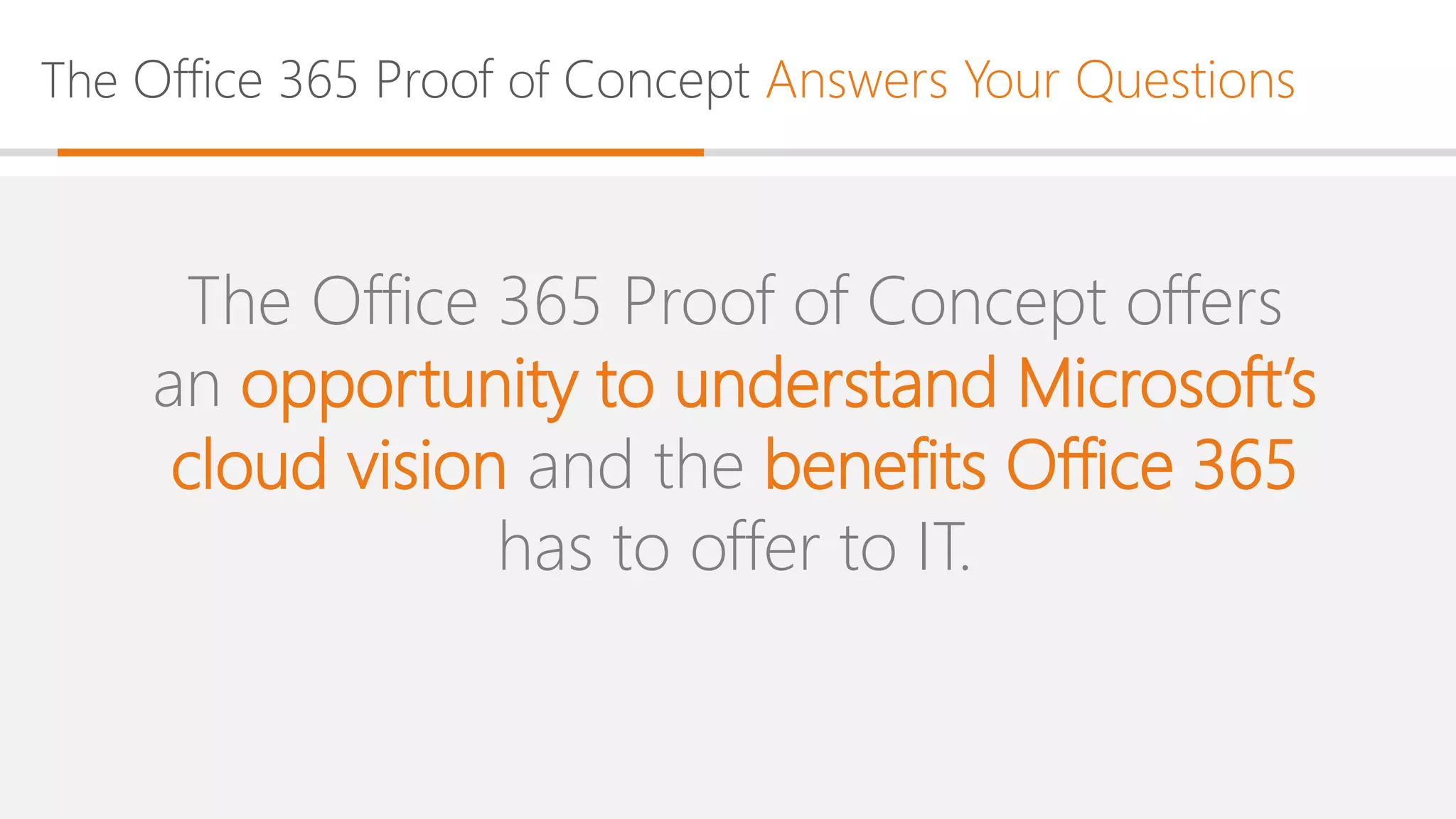 Microsoft Office 365 POC from Atidan | PDF