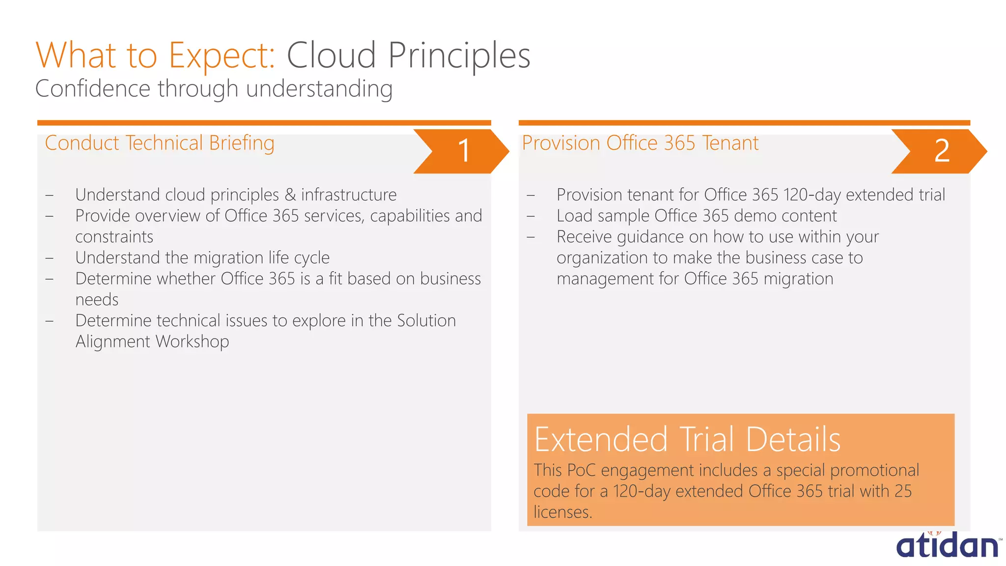 Microsoft Office 365 POC from Atidan | PDF