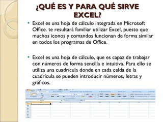 Microsoft office excel