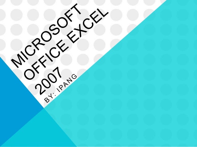 free download microsoft office excel 2007 for pc