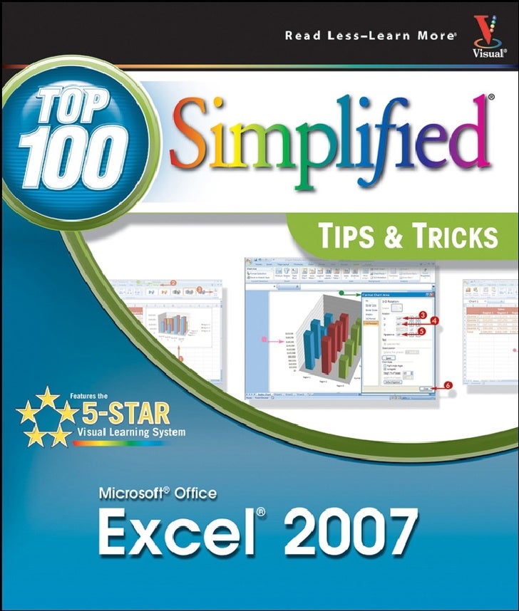 Microsoft Office Excel 2007 Top 100 Simplified Tips And Tricks