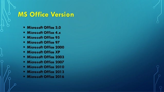 Microsoft Office Package