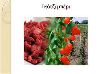 Γκότζι μπέριΓκότζι μπέρι
 