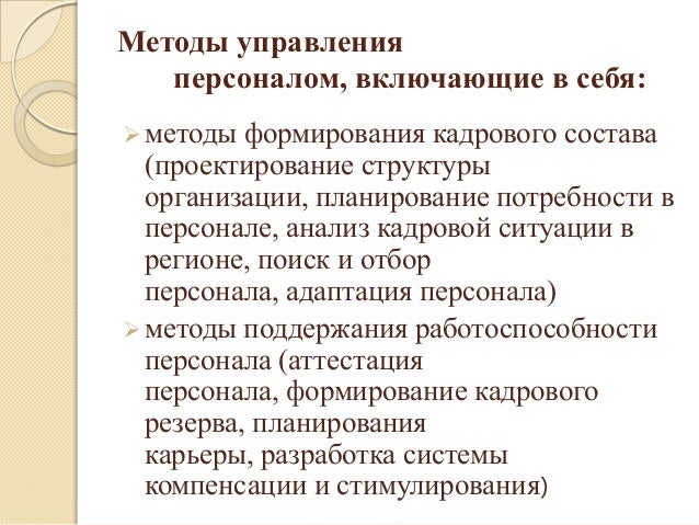 Управление Персоналом Презентация