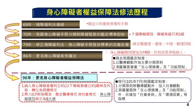 促進身心障礙者權益發展 報告