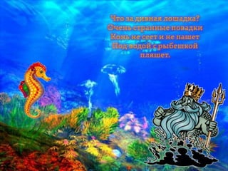 В гостях у жителей подводного царства