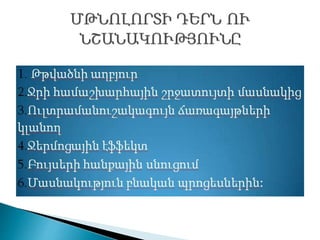 Մթնոլորտի կառուցվածքը