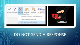 DO NOT SEND A RESPONSE
 