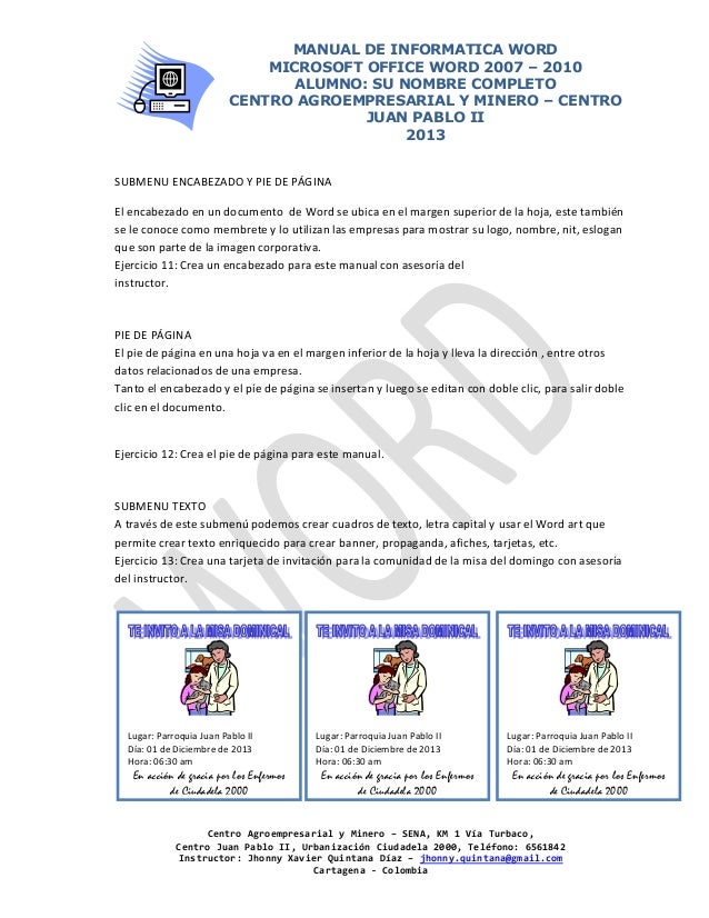 microsoft office word formato de afiches en word