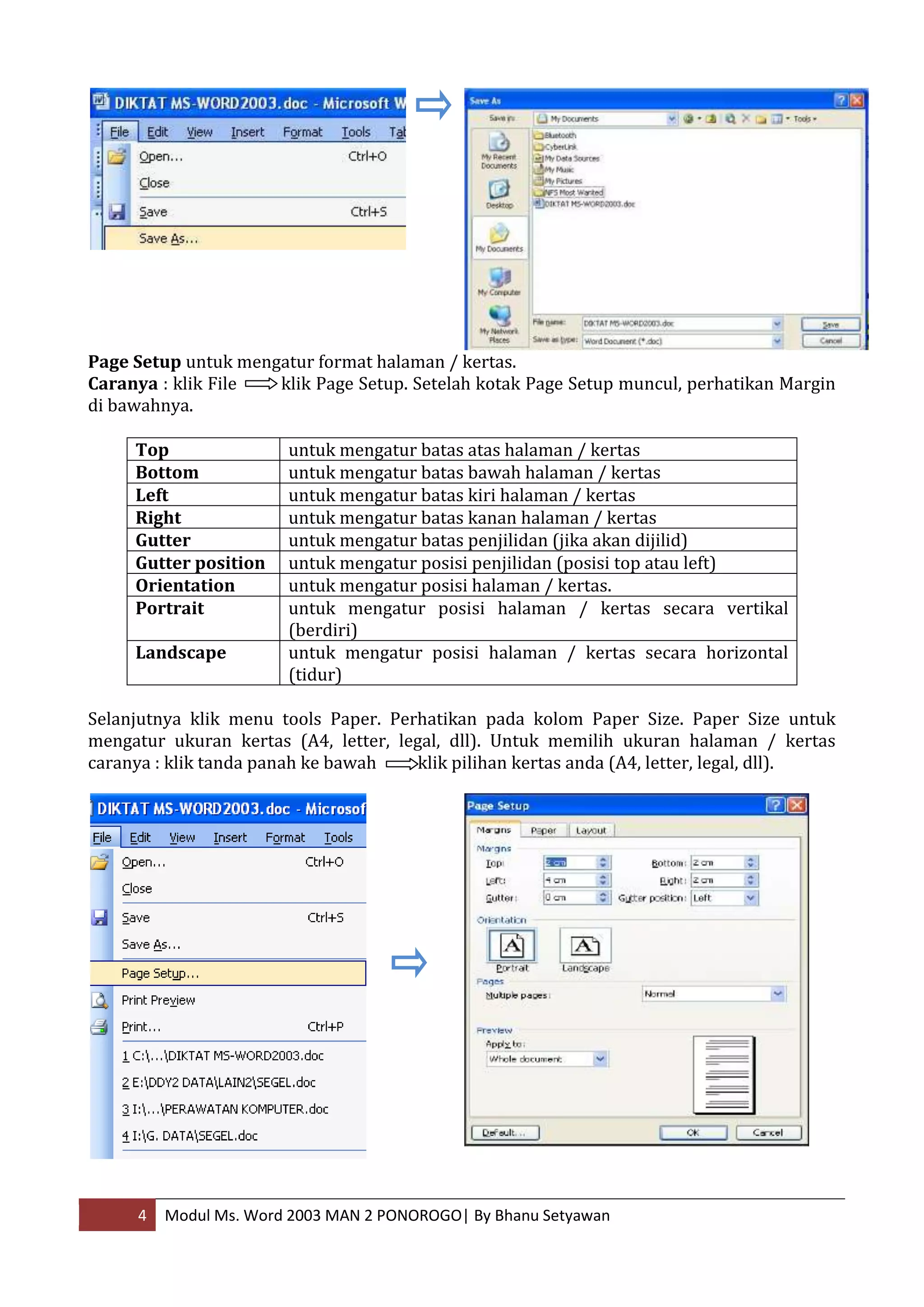 Microsoft office word 2003 | DOCX