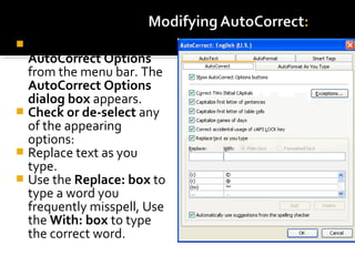 Microsoft office word 2003 | PPT