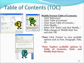 MS Office Word 2007 | PPT