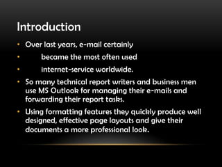 Installation Procedure