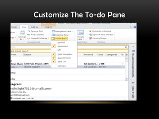 The Auto Archive feature of Outlook lets you remove or move old email messages, so that the inbox remains neat and smaller in size.