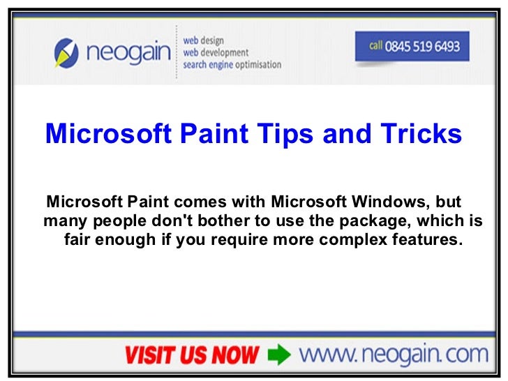 Ms paint trick vicagplus