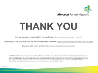 Microsoft Partnernet Microsoft Partner Network Overview June 2010 | PDF