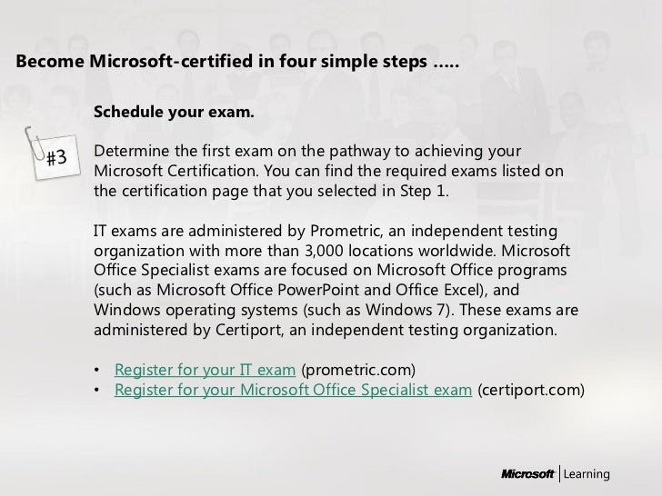 schedule microsoft exam