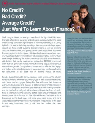Finance 101: The Whiz Kid's Perfect Credit Guide (Profits Support HIV Research)