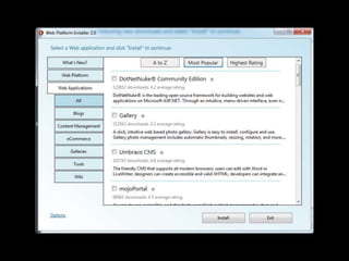 And did we mention it’s free?Get the core platform with a simple downloadable installer. 