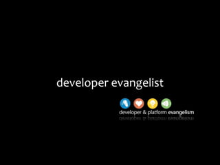 developer evangelist
