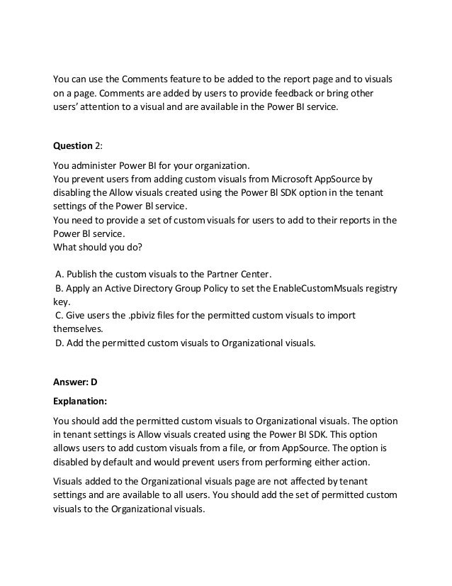 PL-300 Exam