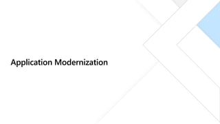 Application Modernization
 