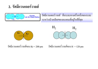 2.                 F      F
                                      F   F
                                 F                      F   F

                                     H2               H2
     Kr       Kr




          F   F    Kr = 200 pm                F   F   H = 120 pm
 