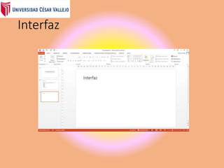Interfaz